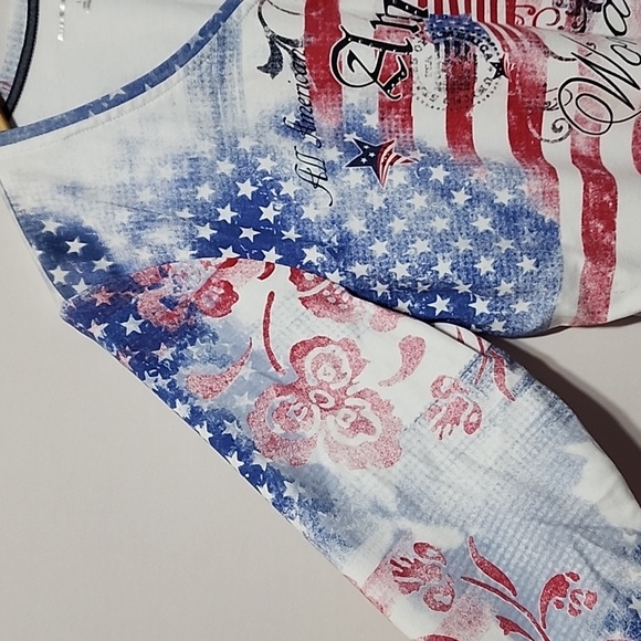 Allison Daley American Woman 3/4 Sleeve Soft Tunic - Picture 5 of 13